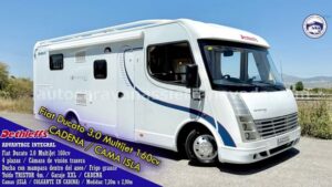 INTEGRAL DETHLEFFS ADVANTAGE Autocaravanas Sierra Nevada empresa con más de 20 años de experiencia en el sector de venta de ocasión os ofrece esta magnífica casa rodante.🗣️👉 Para más información o precio 💵 consulté en nuestra página web www.autocaravanassierranevada.com ➡️🌐💻 o haga click👉🖱️ en nuestro enlace ⬇️👇 https://autocaravanassierranevada.com/.../dethleffs.../ ¿Quieres pagar a plazos? Llama y te informamos sin compromiso 📞617795719 📞621251555 Extras 👇 MOTOR:Fiat Ducato 3.0 Multijet 160cv AÑO: 2007 KM: 96.000 Medidas: 7,20m x 2,90m Plazas viajar: 4 Plazas dormir: 4 * Medida maletero con doble portón: (2,20m x 1,15m x 1,05m) * Camas (ISLA / COLGANTE EN CABINA) * Cadena de distribución Extras: Aire acondicionado (de motor) A.S.R (Sistema antiderrapaje) Espejos eléctricos Elevalunas eléctricos (conductor) Radio (CD) Cámara de visión trasera Asientos giratorios OscurecedoresREMIS en cabina completa Mosquiteras en ventanas, claraboyas y puerta principal Claraboyas XXL en salón Frigo DOMETIC (220v, Gas, 12v, Auto) 175L capacidad Extractor de humos Ducha con mampara dentro de aseo Baterías de 95ah. Placa solar de 100w. Calefacción TRUMATIC Combi Tv 12v. (TDT-HDMI-USB-DVD) Escalón de doble peldaño integrado Toldo TRISTOR de 4m. Escalera trasera para subir a techo Baca de aluminio Patas estabilizadoras Neumáticos reforzados marca CONTINENTAL especial camper #autocaravanastyle #viajarconniños #viajarenautocaravanaconniños #roadtrip #autocaravanaadventure #ventadeautocaravanas #autocaravanassierranevada #autocaravantravel #autocaravanaenlaplaya #kitcamping #differentholidays #camaisla #motorhome #caravanas1000 #camper #motorhome #rv #campingwithdogs #campingcar