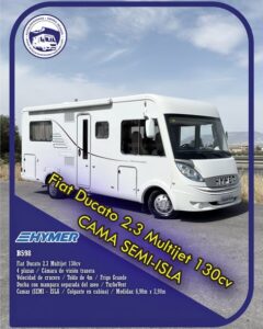 Perfilada McLouis TANDY 650 Autocaravanas Sierra Nevada empresa con más de 20 años de experiencia en el sector de venta de ocasión os ofrece esta magnífica casa rodante.🗣️👉 Para más información o precio 💵 consulté en nuestra página web www.autocaravanassierranevada.com ➡️🌐💻 o haga click👉🖱️ en nuestro enlace ⬇️👇 https://autocaravanassierranevada.com/.../mclouis-tandy-650/ ¿Quieres pagar a plazos? Llama y te informamos sin compromiso 📞617795719 📞621251555 Extras 👇 MOTOR: Fiat Ducato 2.3 MultiJet 130cv AÑO: 2008 KM: 91.000 Medidas: 7,30m x 2,90m Plazas viajar: 4 Plazas dormir: 4 * Medida Garaje: (1,15m x 1,20m x 0,60m) * Camas (Francesa / Salón convertible) Extras: Aire acondicionado(de motor) AirBag(solo conductor) A.S.R (Sistema antiderrapaje) Cierre centralizado(en cabina) Espejos eléctricos Elevalunas eléctricos Radio (2DIN-CD-USB-AUX-SD-BT) Cámara de visión trasera Asientos giratorios Oscurecedores REMIS en cabina completa Mosquiteras en ventanas y claraboyas Claraboya xxl en salón TurboVent en cocina Frigo DOMETIC (220v, Gas, 12v, Auto) 150L capacidad Horno Extractor de humos Ducha con mampara dentro de aseo Batería de 100ah. Placa solar de 100w. Calefacción Truma Combi Tv 12v. (LCD-HDMI-USB-DVD) Escalón de doble peldaño integrado Toldo THULE de 4m. Portabicis para 3 Neumáticos reforzados marca CONTINENTAL especial camper #autocaravanastyle #viajarconniños #viajarenautocaravanaconniños #roadtrip #autocaravanaadventure #ventadeautocaravanas #autocaravanassierranevada #autocaravantravel #autocaravanaenlaplaya #kitcamping #differentholidays #camaisla #motorhome #caravanas1000 #camper