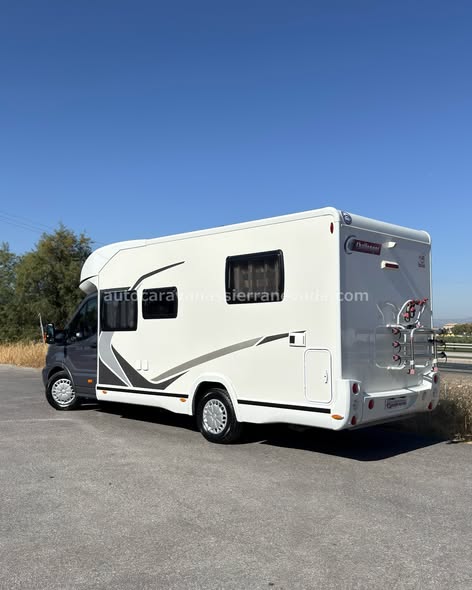 Perfilada CHALLENGER 288 EB GENESIS Autocaravanas Sierra Nevada empresa con más de 20 años de experiencia en el sector de venta de ocasión os ofrece esta magnífica casa rodante.🗣️👉 Para más información o precio 💵 consulté en nuestra página web www.autocaravanassierranevada.com ➡️🌐💻 o haga click👉🖱️ en nuestro enlace ⬇️👇 https://autocaravanassierranevada.com/.../challenger-288.../ ¿Quieres pagar a plazos? Llama y te informamos sin compromiso 📞617795719 📞621251555 Extras 👇 MOTOR: Ford 2.2 TDCI 155cv AÑO: 2015 KM: 69.000 Medidas: 7,00m x 2,90m Plazas viajar: 4 Plazas dormir: 4 * Medida Garaje con doble portón : (2,15m x 0,90m x 1,20m) * Camas (Isla elevable / Colgante en salón) * Cadena de distribución Extras: Aire acondicionado(de motor) AirBag ( conductor y copiloto) Velocidad de Crucero Cierre centralizado(en cabina) Espejos eléctricos Elevalunas eléctricos Radio (USB-BT-AUX) Cámara de visión trasera Asientos giratorios Oscurecedores REMIS en cabina completa Mosquiteras en ventanas, claraboyas y puerta principal Claraboyas transparentes y Claraboya panorámica xxl en cabina Frigo THETFORD (220v, Gas, 12v) 175L capacidad Ducha con mampara separada de aseo Batería de 100ah. Placa solar de 100w. Calefacción Truma Inet Ready a gasoil Tv 12v. (TDT-HDMI-USB-DVD) Escalón eléctrico de aluminio Toldo THULE de 3,5m. Portabicis para 3 Neumáticos reforzados especial camper #autocaravanastyle #viajarconniños #viajarenautocaravanaconniños #roadtrip #autocaravanaadventure #ventadeautocaravanas #autocaravanassierranevada #autocaravantravel #autocaravanaenlaplaya #kitcamping #differentholidays #camaisla #motorhome #caravanas1000 #camper Perfilada CHALLENGER 288 EB GENESIS
Autocaravanas Sierra Nevada empresa con más de 20 años de experiencia en el sector de venta de ocasión os ofrece esta magnífica casa rodante.🗣️👉 Para más información o precio 💵 consulté en nuestra página web
www.autocaravanassierranevada.com
➡️🌐💻 o haga click👉🖱️ en nuestro enlace ⬇️👇
https://autocaravanassierranevada.com/.../challenger-288.../
¿Quieres pagar a plazos?
Llama y te informamos sin compromiso
📞617795719
📞621251555
Extras 👇
MOTOR: Ford 2.2 TDCI 155cv
AÑO: 2015
KM: 69.000
Medidas: 7,00m x 2,90m
Plazas viajar: 4
Plazas dormir: 4
* Medida Garaje con doble portón : (2,15m x 0,90m x 1,20m)
* Camas (Isla elevable / Colgante en salón)
* Cadena de distribución
Extras:
Aire acondicionado(de motor)
AirBag ( conductor y copiloto)
Velocidad de Crucero
Cierre centralizado(en cabina)
Espejos eléctricos
Elevalunas eléctricos
Radio (USB-BT-AUX)
Cámara de visión trasera
Asientos giratorios
Oscurecedores REMIS en cabina completa
Mosquiteras en ventanas, claraboyas y puerta principal
Claraboyas transparentes y Claraboya panorámica xxl en cabina
Frigo THETFORD (220v, Gas, 12v) 175L capacidad
Ducha con mampara separada de aseo
Batería de 100ah.
Placa solar de 100w.
Calefacción Truma Inet Ready a gasoil
Tv 12v. (TDT-HDMI-USB-DVD)
Escalón eléctrico de aluminio
Toldo THULE de 3,5m.
Portabicis para 3
Neumáticos reforzados especial camper
#autocaravanastyle #viajarconniños #viajarenautocaravanaconniños #roadtrip #autocaravanaadventure #ventadeautocaravanas #autocaravanassierranevada #autocaravantravel #autocaravanaenlaplaya #kitcamping #differentholidays #camaisla #motorhome #caravanas1000 #camper