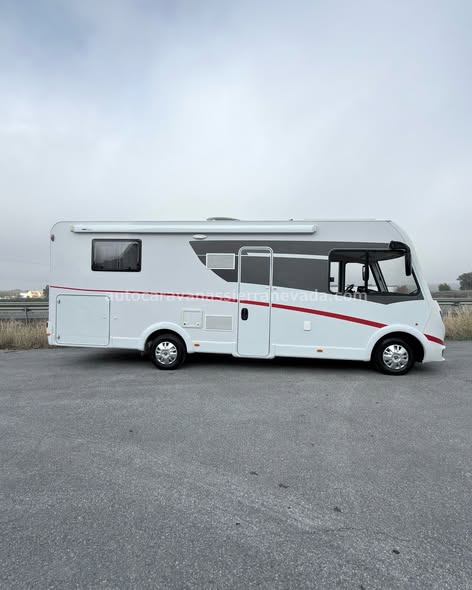 NTEGRAL SUNLIGHT I69L Autocaravanas Sierra Nevada empresa con más de 20 años de experiencia en el sector de venta de ocasión os ofrece esta magnífica casa rodante.🗣️👉 Para más información o precio 💵 consulté en nuestra página web www.autocaravanassierranevada.com ➡️🌐💻 o haga click👉🖱️ en nuestro enlace ⬇️👇 https://autocaravanassierranevada.com/list.../sunlight-i69l/ ¿Quieres pagar a plazos? Llama y te informamos sin compromiso 📞617795719 📞621251555 EQUIPAMIENTO Y EXTRAS 👇 MOTOR: Fiat Ducato 2.3 Multijet 130cv AÑO: 2018 KM: 26.000KM Medidas exteriores: 7,30m x 2,90m Plazas viajar: 4 Plazas para dormir: 4 Extras y Equipamiento: * Medida maletero con doble portón: (2,20m x 1,25m x 1,00m) * Camas (Isla/Colgante en cabina) - Aire acondicionado de motor - AirBag(conductor y copiloto) - Velocidad de Crucero - Cierre centralizado(en cabina) - Espejos eléctricos - Elevalunas eléctricos(conductor) - Radio (CD-USB-AUX) - Camara de Visión trasera - Asientos giratorios - Oscurecedores REMIS en cabina - Mosquiteras en ventanas, claraboyas y puerta principal - Claraboyas Transparentes y Claraboya XXL en salón - Frigo THETFORD (220v, Gas, 12v, Auto) 167L capacidad - Ducha con mampara separada de aseo - Baterías de 100ah. - Placa solar de 100w. - Calefacción Truma Combi - Tv 12v.(DVD-HDMI-USB) - Escalón doble peldaño integrado - Toldo THULE de 4m. - Prtabicis para 3 - Neumáticos reforzados especial camper #autocaravanasgranada #autocaravanaocasion #autocaravanasdeocasion #ventaautocaravana #compraautocaravana #autocaravanabarata #caravaningandalucia #autocaravanasur #granadaturismo #granadaocasion #andaluciavanlife #vanlife #camperlife #motorhome #campervan #viajarenautocaravana #caravaninglife #aventuraenruta #viajeslibres #escapadarural #naturalezaylibertad #viajarporelmundo #rutavanlife #descubreespaña