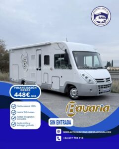 AUTOCARAVANA INTEGRAL BAVARIA I7402 Autocaravanas Sierra Nevada empresa con más de 20 años de experiencia en el sector de venta de ocasión os ofrece esta magnífica casa rodante.🗣️👉 Para más información o precio 💵 consulté en nuestra página web www.autocaravanassierranevada.com ➡️🌐💻 o haga click👉🖱️ en nuestro enlace ⬇️👇 https://autocaravanassierranevada.com/list.../babaria-i7402/ MOTOR: FIAT DUCATO 2.3 MULTIJET 130 CV AÑO: 2010 KM: 80.000 Medidas exteriores: 7,40m x 2,90m Plazas: 4 Extras y Equipamiento: - Medida maletero con doble acceso: (2,15m x 1,40m x 1,00m) -Camas (Isla lateral/colgante en cabina) -Chasis ALKO -Suspensión neumática (con muelles y amortiguadores reforzados) -Aire acondicionado de motor -Cierre centralizado (en cabina) -Espejos eléctricos -Elevalunas eléctricos (en conductor) -Equipo multimedia -Asientos giratorios -Oscurecedores REMIS en cabina completa -Mosquiteras en ventanas, claraboyas y puerta principal - Claraboyas transpararentes y claraboya XXL en salón -Frigo DOMETIC (220 c, Gas, 12v, Auto) 150 L capacidad -Horno a Gas -Extractor de humos -Ducha con mampara separada de aseo -Batería AGM de 100ah -Placa solar de 100w Calefacción ALDE -TV 12 -Escalón eléctrico de aluminio -Toldo FIAMMA de 4,5m -Ducha exterior -Maleteros con acceso doble suelo - Neumáticos reforzados especial camper.